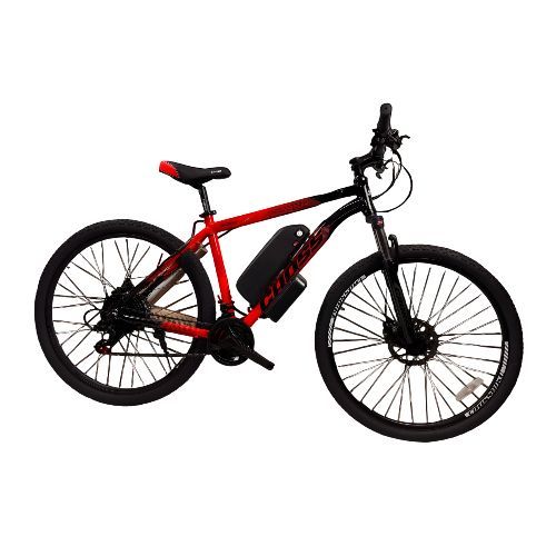 Велосипед 29 Cross Flash 19.5" червоно-чорний набір задній 500W 48V15 Ah, 20А з дисплеєм
