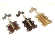 Засув шпінгалет 100мм (100*70мм) чорний
