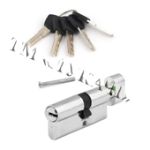 Серцевина Avers DM-70(40/30С)-С-CR зі зміщеним центром, + барашка, ключ лазер