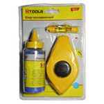 Шнур відбивочний комплект (запаска + рівень підвісний) Intertool MT-2505