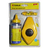 Шнур відбивочний комплект (запаска + рівень підвісний) Intertool MT-2505