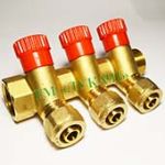 Колектор мет.пласт. на опалення ф3/4"-3 вих.