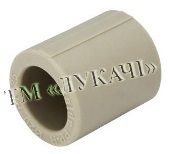 Муфта поліпр. ф20-20 (50шт/уп; 900шт/ящ)