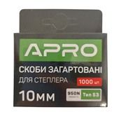 Скоба калена APRO 10х11.3х0.7 мм мм 680147
