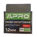 Скоба калена APRO 12х11.3х0.7 мм мм 680148