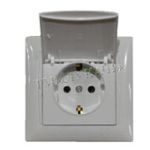 Розетка Luxel 1вн. заз.+кришка PRIMERA (10шт/уп) 3011