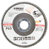 Круг КЛТ sigma 125 пелюсток (зерно  60) торцевий Т29 (конус) ZA 9173531