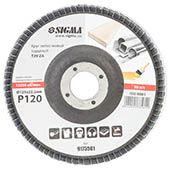 Круг КЛТ sigma 125 пелюсток (зерно 120) торцевий Т29 (конус) ZA 9173561