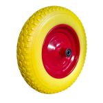 Колесо тачка 3.50-8 (комплект, підшипник, з віською) ф12 поліуретан VMF EURO
