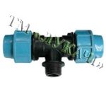 Трійник різьба зовнішня ф25-3/4"-25