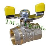 Кран ф15 (1/2") (м) газ  в-в S.T.A. (15/150шт/уп)