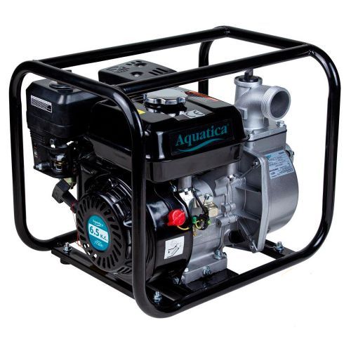 Мотопомпа 7.5к.с. Hmax 30м Qmax 35м³/год (чотиритактний) Aquatica 772531