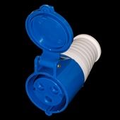 Гніздо переносне ГП 32A 2P+PE (223) 220V IP44 18867