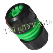 Муфта на полив 1/2"-5/8"-3/4" Presto-PS №4043 (10/200шт/уп)