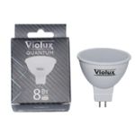 Лампа LED QUANTUM MR16 8W GU5.3 4000K VIOLUX 812150