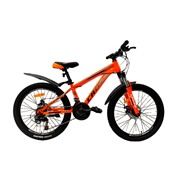 Велосипед 24 Cross Fast 12" оранжево-сірий
