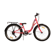 Велосипед 24 Cross Betty 11" біло-фіолетовий