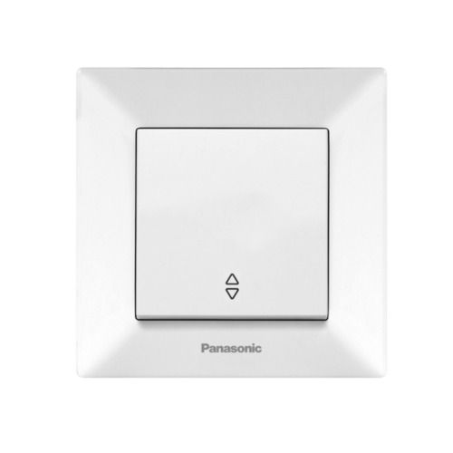 Вимикач Panasonic 1вн. білий прохідний WNTC0003-2WH (12 шт/уп)