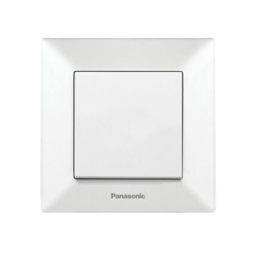 Вимикач Panasonic 1вн. білий WNTC0001-2WH (12шт/уп)