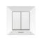 Вимикач Panasonic 2вн. білий WNTC0009-2WH (12шт/уп)