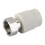 Муфта поліпр. ф20-1/2" з накидною гайкою КОЕR К0141(50шт/уп; 300шт/ящ)