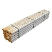 Держак лопата 1,20м (осика) ф38 (20 шт/уп)