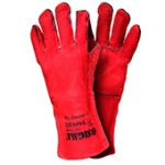 Рукавиці зварювальні р10,5 клас С, довжина 35см (червоні) 9449301