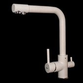 ZERIX кухня LR4055W-3 з виходом для питної води (матовий молочний)