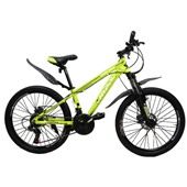 Велосипед 24 Cross Hunter 12.5" неоново-жовтий