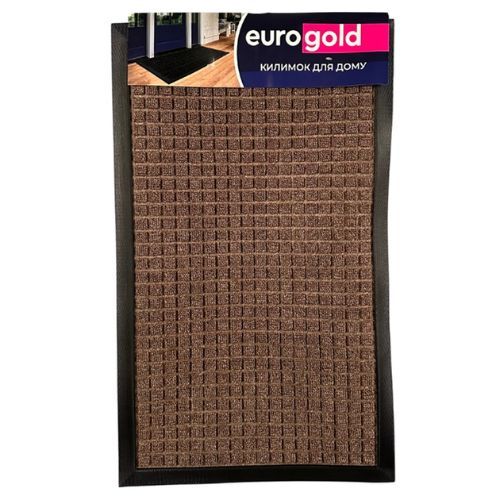 Килимок Eurogold 45*75см коричневий (S-6002-COF)