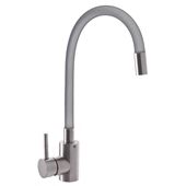 ZERIX/MIXXUS  кухня нерж. SUS-011 REFL.GRAY гнучкий гусак (сірий)