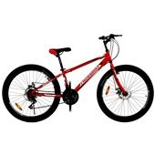 Велосипед 24 CrossBike Spark D-all 11" 21шв. червоний