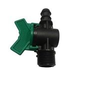 Кран стартовий із зовн. різьбою 1/2" для крапельної трубки SL-011-7