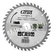 Пила по дереву "Sigma" 200х32(30;25.4)х40T Grad + напайка 1958245