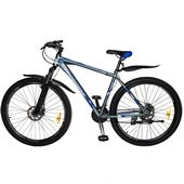 Велосипед 29 CrossBike Racer XRC 20" сіро-синій