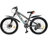 Велосипед 24 Cross XC 2421 12" 7шв. сірий