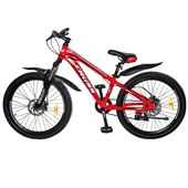 Велосипед 24 Cross XC 2421 12" 7шв. червоний