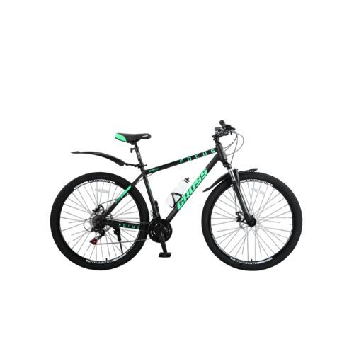 Велосипед 27,5 Cross Focus 17" чорно-зелений
