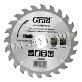Пила по дереву "Sigma" 180х32(30)х24T Grad + напайка 1957625