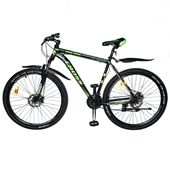 Велосипед 29 Cross Hunter 22" чорно-зелений