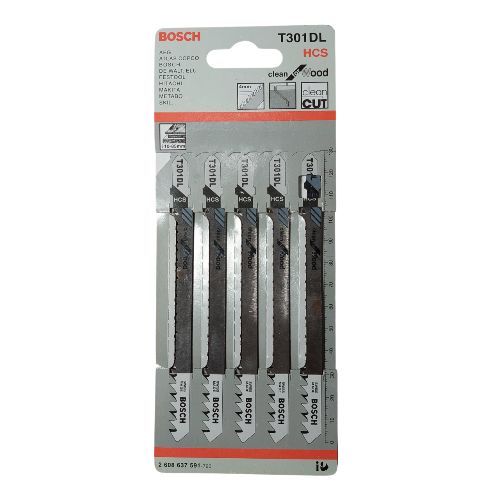 Пилочки лобзик Bosch 301DL 5шт