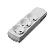 Колодка Violux 910150 3гн. б/з біла