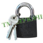 Замок навісний FZB LEV 75 мм (6шт/уп)