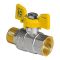 Кран ф15 (1/2") (м) газ п-м KR.218.G KOER