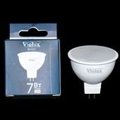 Лампа LED BASIS MR16 7W GU5.3 220V 40K (100/10) VIOLUX 822490