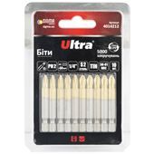 Біта PH2×50мм ¼" 10шт S2 TIN (блістер)*  Ultra 4014212