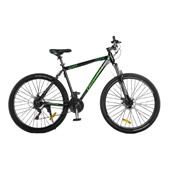 Велосипед 29 CrossBike Everest 19" чорно-зелений