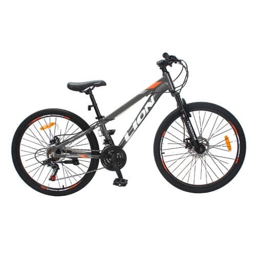 Велосипед 26 CrossBike Lion 13" сіро-оранжевий