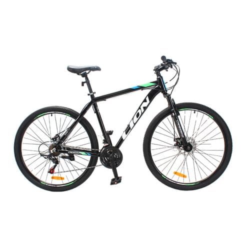 Велосипед 29 CrossBike Lion 21" чорно-зелений