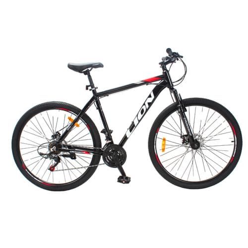 Велосипед 29 CrossBike Lion 19" чорно-червоний